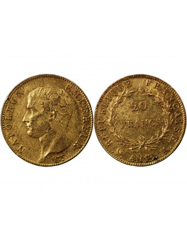 NAPOLEON Ier﻿ - 20 FRANCS OR AN 13 A PARIS﻿﻿﻿ "Calendrier révolutionnaire"