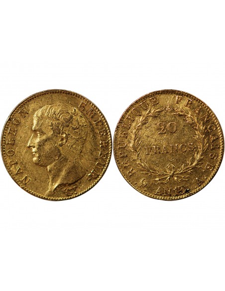 NAPOLEON Ier﻿ - 20 FRANCS OR AN 13 A PARIS﻿﻿﻿ "Calendrier révolutionnaire"