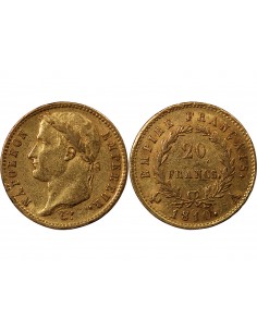 NAPOLÉON Ier - 20 FRANCS OR 1810 A PARIS 2