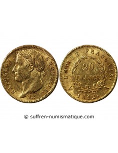 NAPOLÉON Ier - 20 FRANCS OR 1812 A PARIS