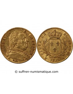 LOUIS XVIII - 20 FRANCS OR 1815 A PARIS