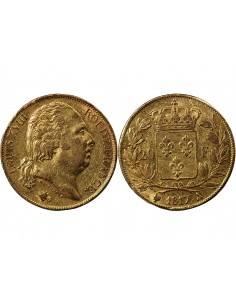 LOUIS XVIII - 20 FRANCS OR 1817 A PARIS 2
