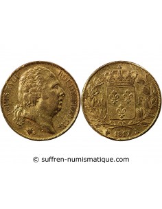 LOUIS XVIII - 20 FRANCS OR 1817 A PARIS
