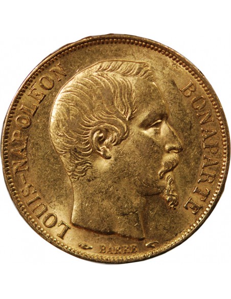 LOUIS-NAPOLEON BONAPARTE - 20 FRANCS OR 1852 A PARIS