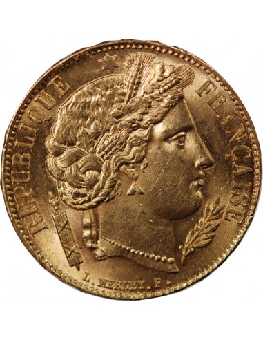 CERES - 20 FRANCS OR 1851 A PARIS﻿