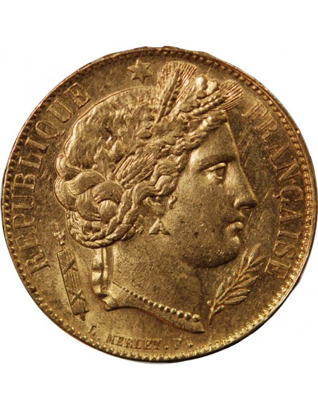 CERES ﻿- 20 FRANCS OR 1851 A PARIS﻿