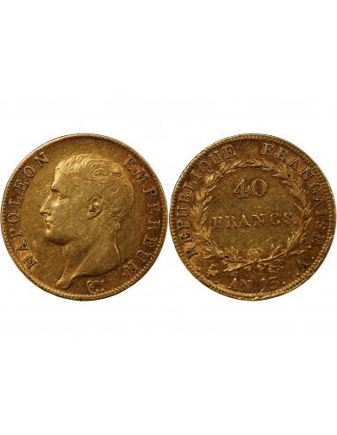 NAPOLEON Ier - 40 FRANCS OR AN 13 A PARIS﻿﻿