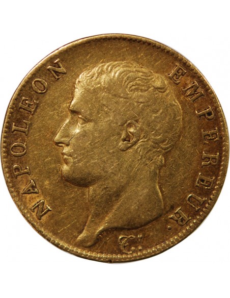 NAPOLEON Ier - 40 FRANCS OR AN 13 A PARIS﻿﻿