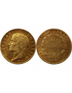 NAPOLEON Ier - 40 FRANCS OR AN 13 A PARIS﻿﻿ 2
