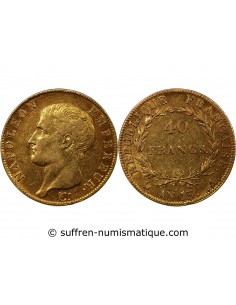 NAPOLEON Ier - 40 FRANCS OR AN 13 A PARIS﻿﻿
