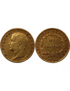 NAPOLEON Ier﻿ - 40 FRANCS OR 1806 I LIMOGES 2