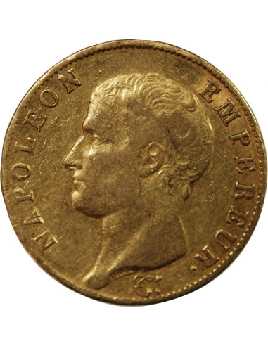 NAPOLEON Ier﻿ - 40 FRANCS OR 1806 U TURIN