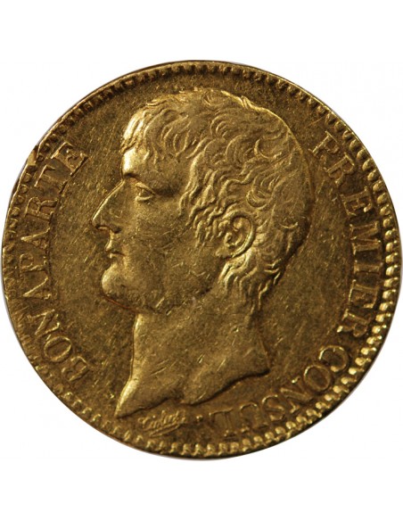 BONAPARTE 1er CONSUL﻿ - 40 FRANCS OR AN 12 A PARIS﻿