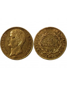 BONAPARTE 1er CONSUL﻿ - 40 FRANCS OR AN 12 A PARIS﻿ 2