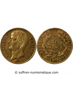 BONAPARTE 1er CONSUL﻿ - 40 FRANCS OR AN 12 A PARIS﻿