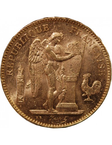 GENIE ﻿- 50 FRANCS OR 1904 A PARIS﻿