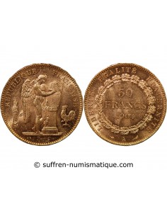 GENIE ﻿- 50 FRANCS OR 1904 A PARIS﻿