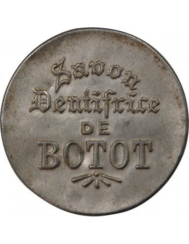 SAVON DENTIFRICE DE BOTOT - TIMBRE MONNAIE 10 Cts Rouge