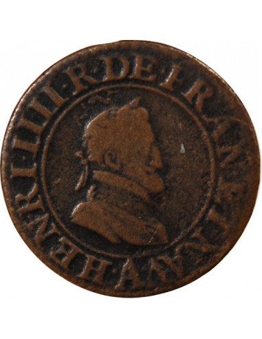HENRI IV - DOUBLE TOURNOIS 1603 A PARIS