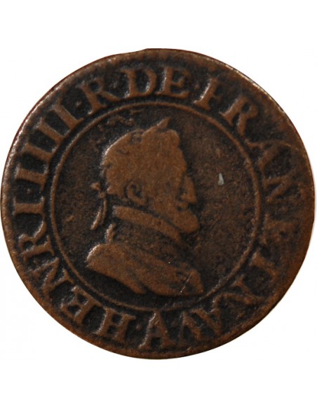 HENRI IV - DOUBLE TOURNOIS 1603 A PARIS