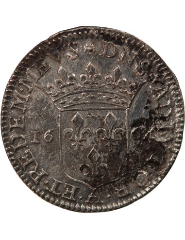 PRINCIPAUTE DE DOMBES, ANNE MARIE LOUISE D'ORLEANS - 1/12 ECU 1664 TREVOUX