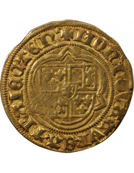 ÉVÊCHÉ D'UTRECHT, DAVID DE BOURGOGNE - FLORIN D'OR 1456 / 1496