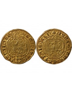 ÉVÊCHÉ D'UTRECHT, DAVID DE BOURGOGNE - FLORIN D'OR 1456 / 1496 2