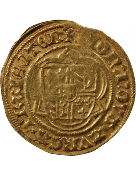 ÉVÊCHÉ D'UTRECHT, DAVID DE BOURGOGNE - FLORIN D'OR 1456 / 1496