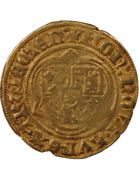 ÉVÊCHÉ D'UTRECHT, DAVID DE BOURGOGNE - FLORIN D'OR 1456 / 1496