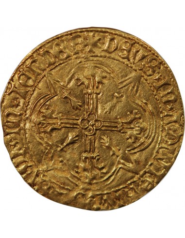 DUCHÉ DE BRETAGNE, FRANÇOIS II - FLORIN D'OR 1442 / 1488 RENNES