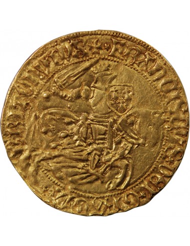 DUCHÉ DE BRETAGNE, FRANÇOIS II - FLORIN D'OR 1442 / 1488 RENNES