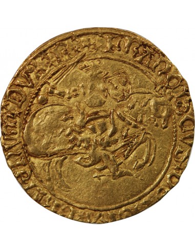 DUCHÉ DE BRETAGNE, FRANÇOIS II - FLORIN D'OR 1442 / 1488 RENNES