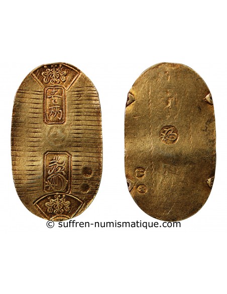 JAPON - MANEN KOBAN OR 1860 / 1867