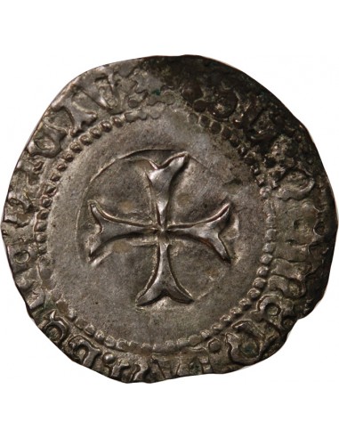 DUCHÉ DE BRETAGNE, FRANCOIS I et II - BLANC A LA TARGE 1442 RENNES