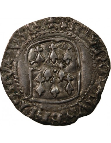 DUCHÉ DE BRETAGNE, FRANCOIS I et II - BLANC A LA TARGE 1442 RENNES