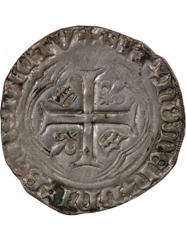 CHARLES VII - BLANC A LA COURONNE 1422 / 1461 PARIS