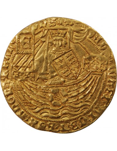 ANGLETERRE, EDOUARD IV - NOBLE D'OR A LA ROSE 1461 / 1483