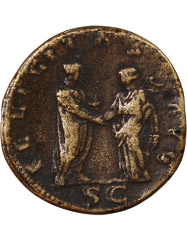 HADRIEN - SESTERCE 136 / 138 ROME