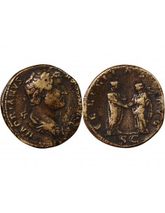 HADRIEN - SESTERCE 136 / 138 ROME 2