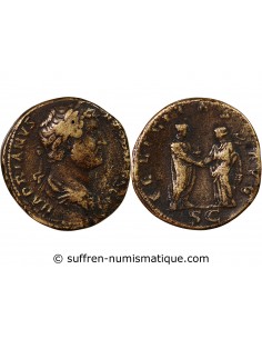 HADRIEN - SESTERCE 136 / 138 ROME