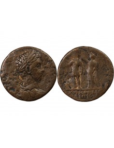 KOINON DE LESBOS, COMMODE - AE 2