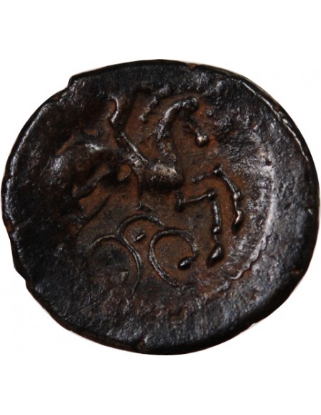 PICTONS, REGION DE POITIERS - DRACHME AU CAVALIER AILÉ