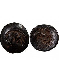 PICTONS, REGION DE POITIERS - DRACHME AU CAVALIER AILÉ 2