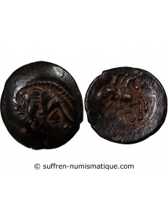 PICTONS, REGION DE POITIERS - DRACHME AU CAVALIER AILÉ