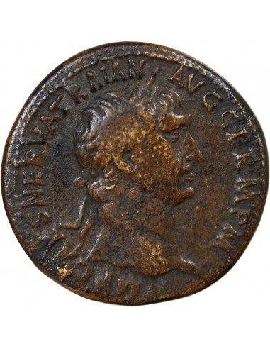 TRAJAN - SESTERCE 101/102 ROME