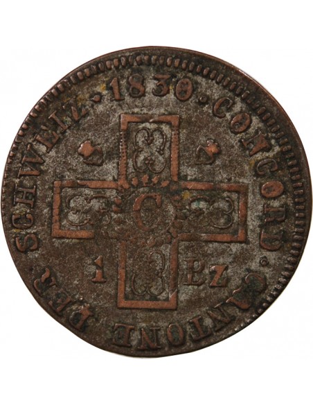 SUISSE, FRIBOURG - 1 Batzen 1830