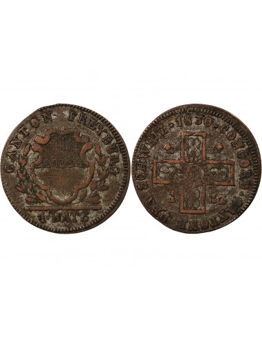 SUISSE, FRIBOURG - 1 Batzen 1830