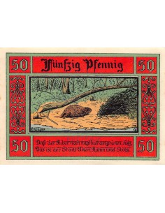 ALLEMAGNE, AKEN - 50 PFENNIG 1921