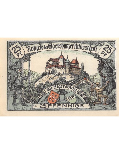 ALLEMAGNE, ELGERSBURG- 25 PFENNIG 1921