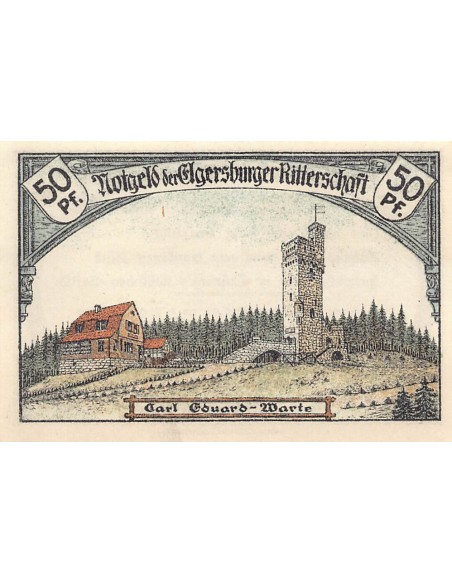 ALLEMAGNE, ELGERSBURG- 50 PFENNIG 1921